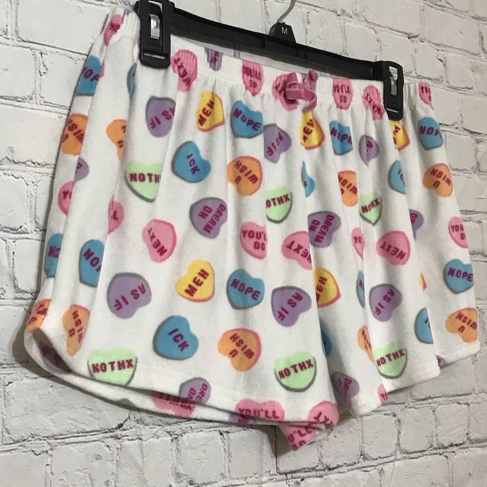 **LAST CHANCE CLEARANCE** Colorful Heart Print PJ Shorts